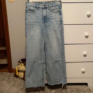 Wide leg old navy jeans